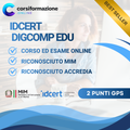 IDCERT DigCompEdu – 2 Punti GPS 2026 | Certificazione Accreditata Accredia per Docenti